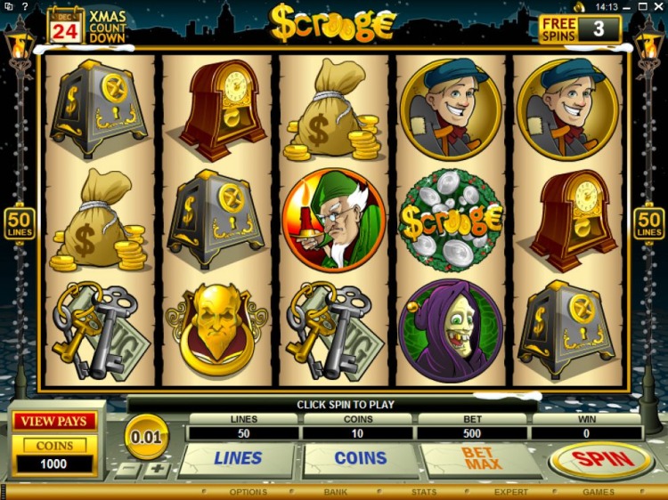 Игровой автомат «Scrooge» в казино Эльдорадо