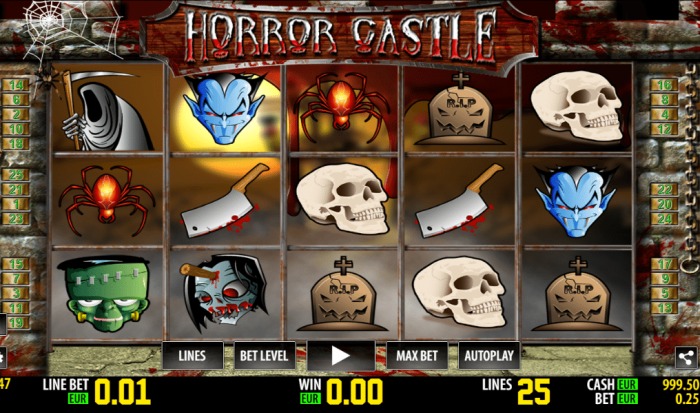 ������� ������� �Horror Castle� � ������ Slotum