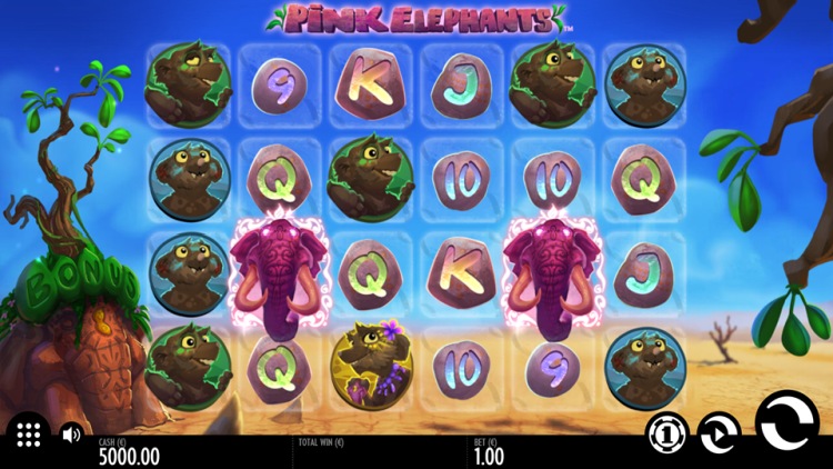 Игровой автомат «Pink Elephants» на официальном сайте казино GMSlots