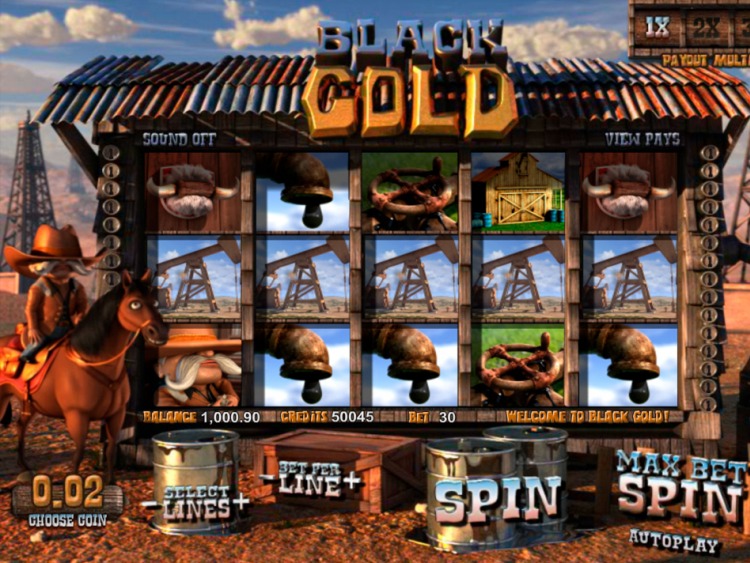 Игровой автомат «Black Gold» в Эльдорадо казино