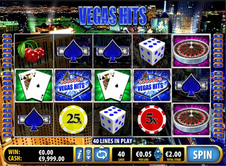 Игровой автомат «Vegas Hits» в казино Адмирал 777