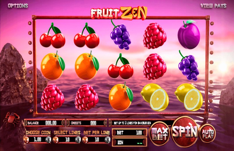 Игровой автомат «Fruit Zen» в казино Вулкан Вегас