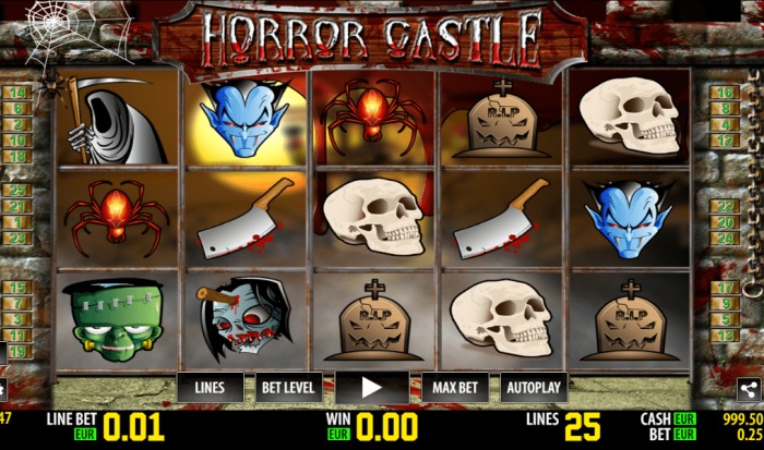 Онлайн игровые автоматы «Horror Castle» в IceCasino