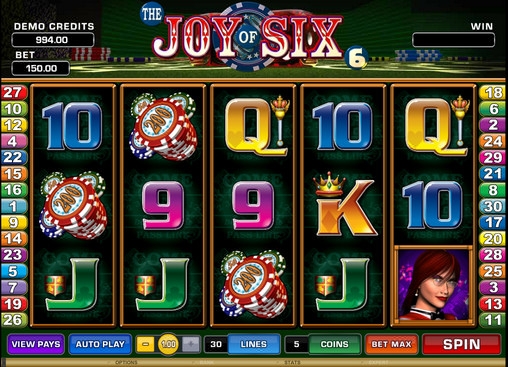 игровые автоматы Joy of Six